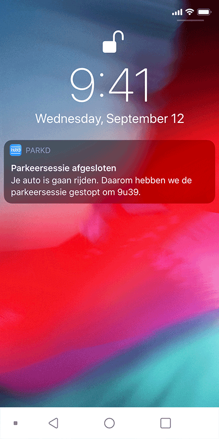 Automatisch afmelden