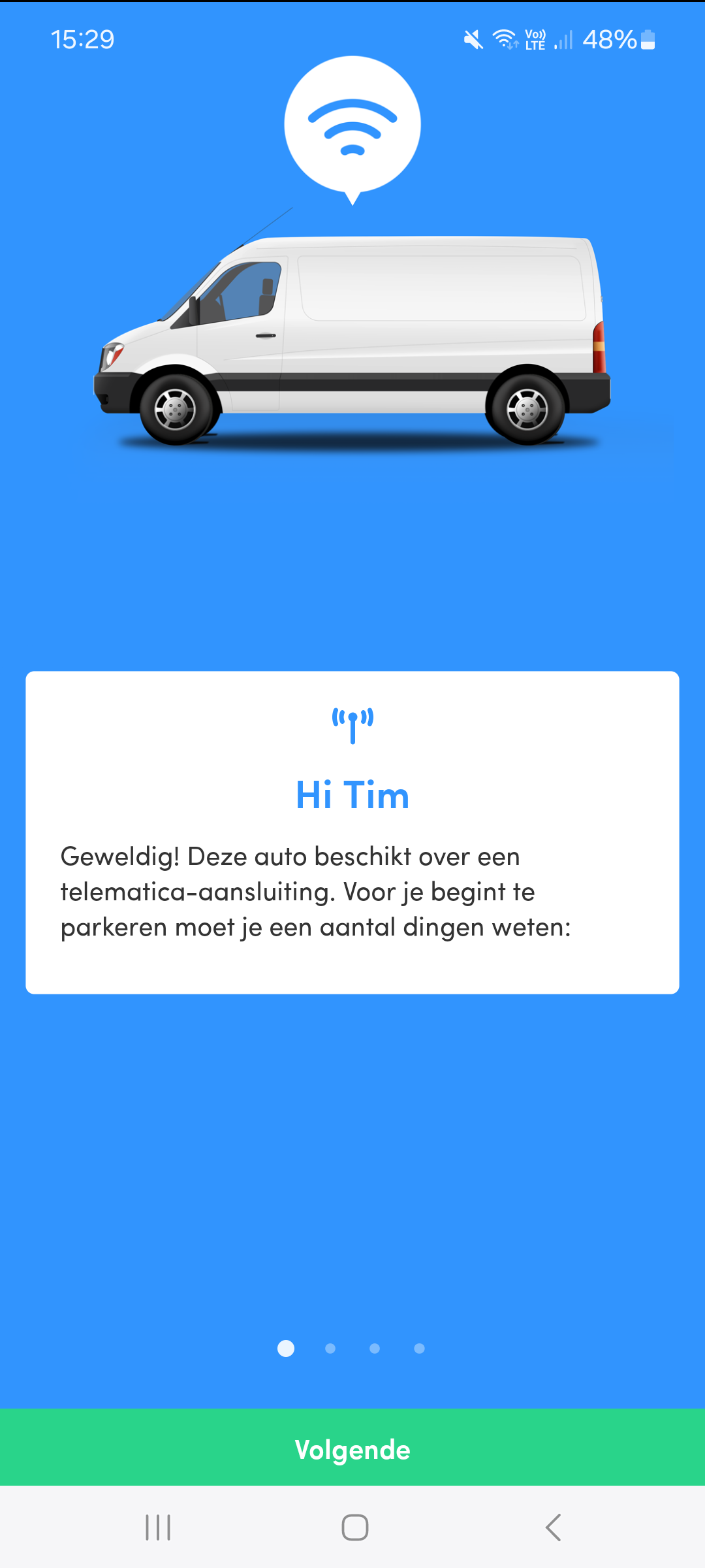 Account aangemaakt